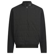 adidas Gents Ult 365 Qtld Dwr 1/2 Zip P/O Small Black