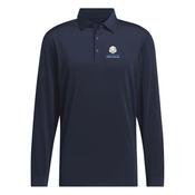 adidas Gents Core L/Slv Polo Shirt RC Small Collegiate Navy image