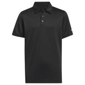 adidas Boys Perf Polo 7-8Y Black