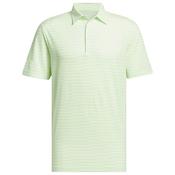 adidas Gents Mesh Prnt Polo Small Green Spark - Crystal Jade image