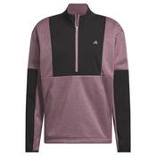 adidas Gents Go-To Dwr 1/2 Zip Large Shadown Fig - Black