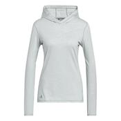 adidas Ladies Ult 365 Emboss Hoodie Large Wonder Silver image