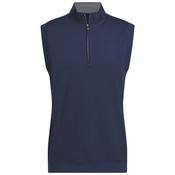 adidas Gents Ult 365 Classic 1/4 Zip Vest Small Collegiate Navy