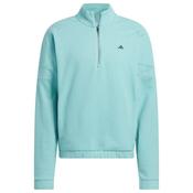 adidas Gents Go-To Hybrid 1/4 Zip P/O Small Mint Tone