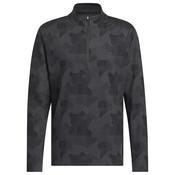 adidas Gents Go-To Prnt 1/4 Zip Small Black image