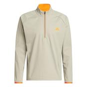adidas Gents Ult 365 Wind 1/4 Zip Small Wonder Cargo/ Lucid Orange