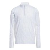 adidas Girls UPF LS 1/4 Zip Mock 9-10Y White image