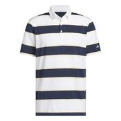 adidas Gents Ult 365 Jumbo Strp Polo Small White - Collegiate - Navy image