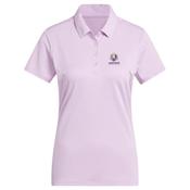 adidas Ladies Ult 365 Solid SS Polo RC Small Clear Lilac image