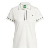 adidas Ladies Solid Polo Originals Small Chalk White image