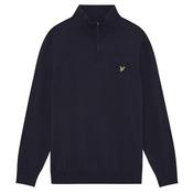 Lyle &amp; Scott Gents Polyblend 1/4 Zip Jumper Small Dark Navy Z271 image
