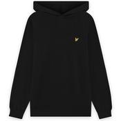 Lyle &amp; Scott Gents Pullover Hoodie XSmall Jet Black Z865