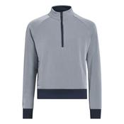 adidas Girls Txt 1/4 Zip Top 9-10Y Collegiate Navy image