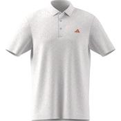 adidas Gents ULT 365 Mesh Prnt Polo Small White/Dusky Orange image