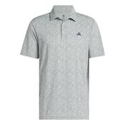 adidas Gents Ult 365 Mesh Tango Prnt Polo Small Wonder Sage/Collegiate Navy image