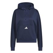 adidas Ladies BTC Climawarm Hoodie Small Collegiate Navy image