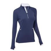 Zero Restriction Ladies Sofia  Pullover Medium Storm - White 931 image