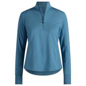 Zero Restriction Ladies Renae Zip  Mock XSmall Laguna image