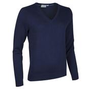 Glenmuir Ladies Darcy V Neck  Sweater XSmall Navy image
