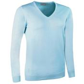 Glenmuir Ladies Maya V-Neck Merino  Sweater Small Paradise image