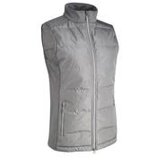 Glenmuir Ladies Ayla Padded  Gilet Small Midnight - Grey - Marley