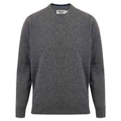 Proquip Gents Merino Vee Neck Sweater Small Grey