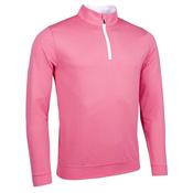 Glenmuir Gents Wick Zip Neck Midlayer XLarge Sorbert Marl - White image