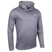 Glenmuir Gents Cameron Hooded Perf M/L RC Medium Light Grey Herringbone