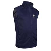 Glenmuir Gents Johnstone F/Z Water Repellent Gile Small Navy