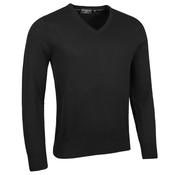 Glenmuir Gents Eden V Neck Sweater Medium Black