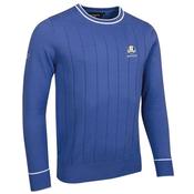 Glenmuir Gents Ratho Crew Neck Sweater RC Medium Tahiti - White image
