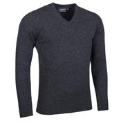Glenmuir Gents Lomond V Neck Sweater Large Charcoal image