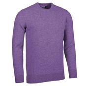 Glenmuir Gents Morar Crew Neck Sweater 2XLarge Amethyst Marl image