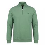 Lyle &amp; Scott Gents 1/4 Zip Midlayer Small Smoke Green X576 image