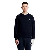 Lyle &amp; Scott Gents Crewneck Sweatshirt Small Dark Navy Z271 image