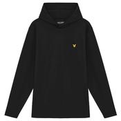 Lyle &amp; Scott Gents Performance Hooded Midlayer Small Jet Black Z865