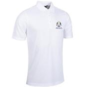 Glenmuir Mens Deacon Polo Shirt RC Small White