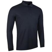 Glenmuir Gents Max L/S Polo Medium Black