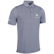 Glenmuir Gents Torrance Stripe Polo RC Small Navy - White