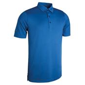 Glenmuir Gents Silloth Collar Polo Medium Ascot Blue