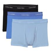 Calvin Klein Golf Gents Relaxed Fit Trunk 3pk Medium Black/Glacier/Blue Bell