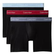 Calvin Klein Golf Gents Boxer Brief 3Pk Medium Black/ Red/ Forgot Me