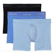 Calvin Klein Golf Gents Boxer Brief 3Pk Small Black/Glacier/Blue Bell
