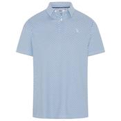 Original Penguin Gents Original Micro Geo Polo Small LICHEN 331 image