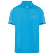 Original Penguin Gents Solid Polo Small MALIBU BLUE 454 image