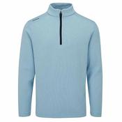 Ping Gents Ramsey 1/2 Zip  Top Small Sky Blue - Marl