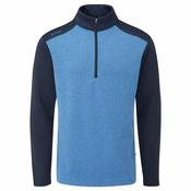 Ping Gents Ramsey 1/2 Zip  Top Small TIDAL BLUE NAVY