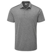 Ping Gents Lindum Polo Shirt Small Charcoal Marl image