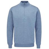 Ping Gents Croy 1/2 Zip Top Small Stone - Blue