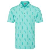 Ping Gents Arizona Cactus Polo Medium Aruba Blue image